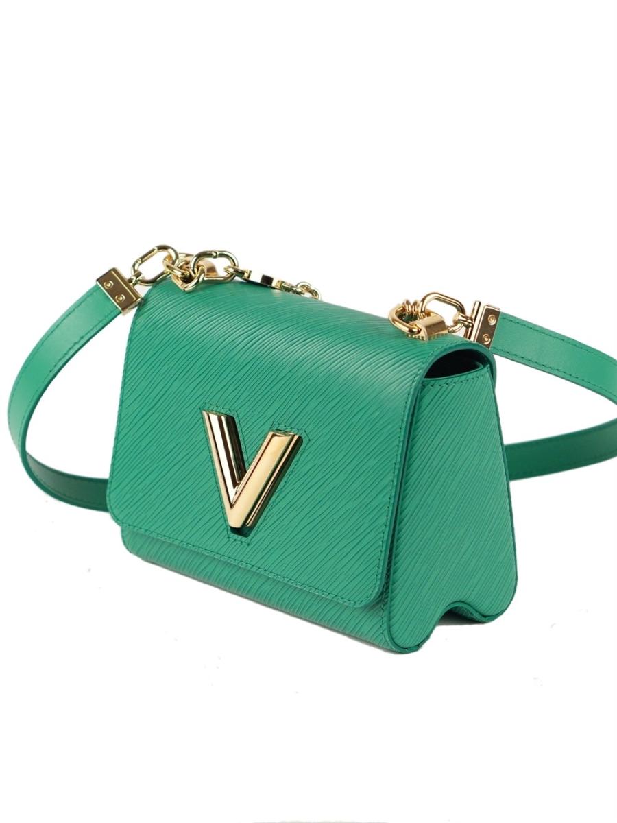 UMHÄNGETASCHE - LOUIS VUITTON TWIST GRÜN