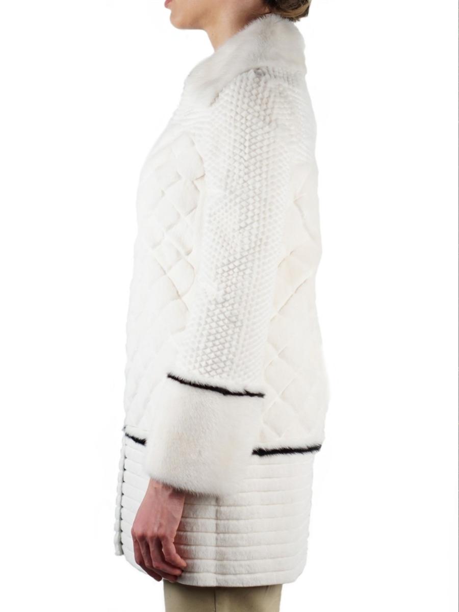 FUR COAT - FENDI MINK WHITE
