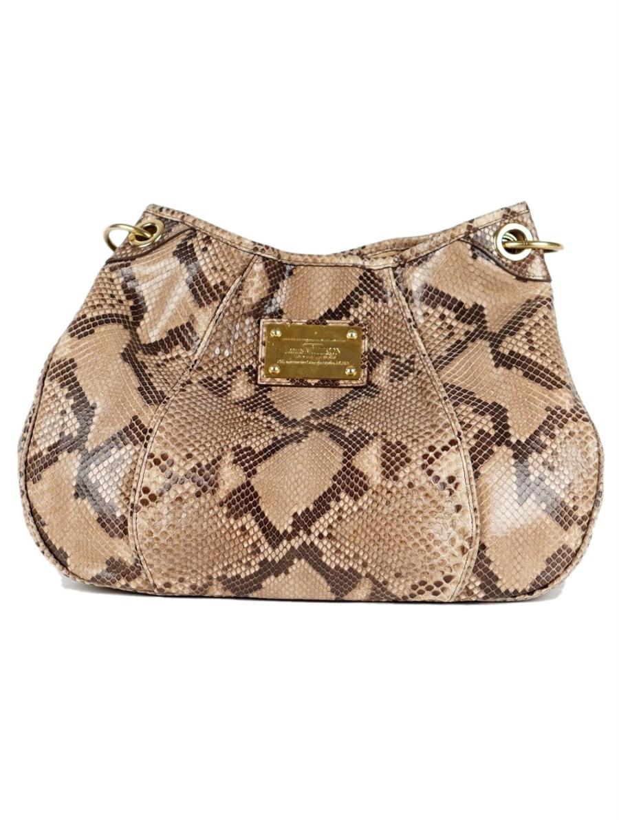 SCHULTERTASCHE - LOUIS VUITTON PYTHON GALLIERA SMERALDA LIMITED EDITION