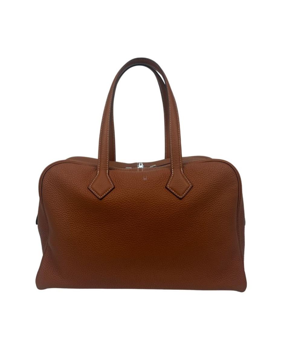 HANDTASCHEN - HERMES VICTORIA 35 GOLD