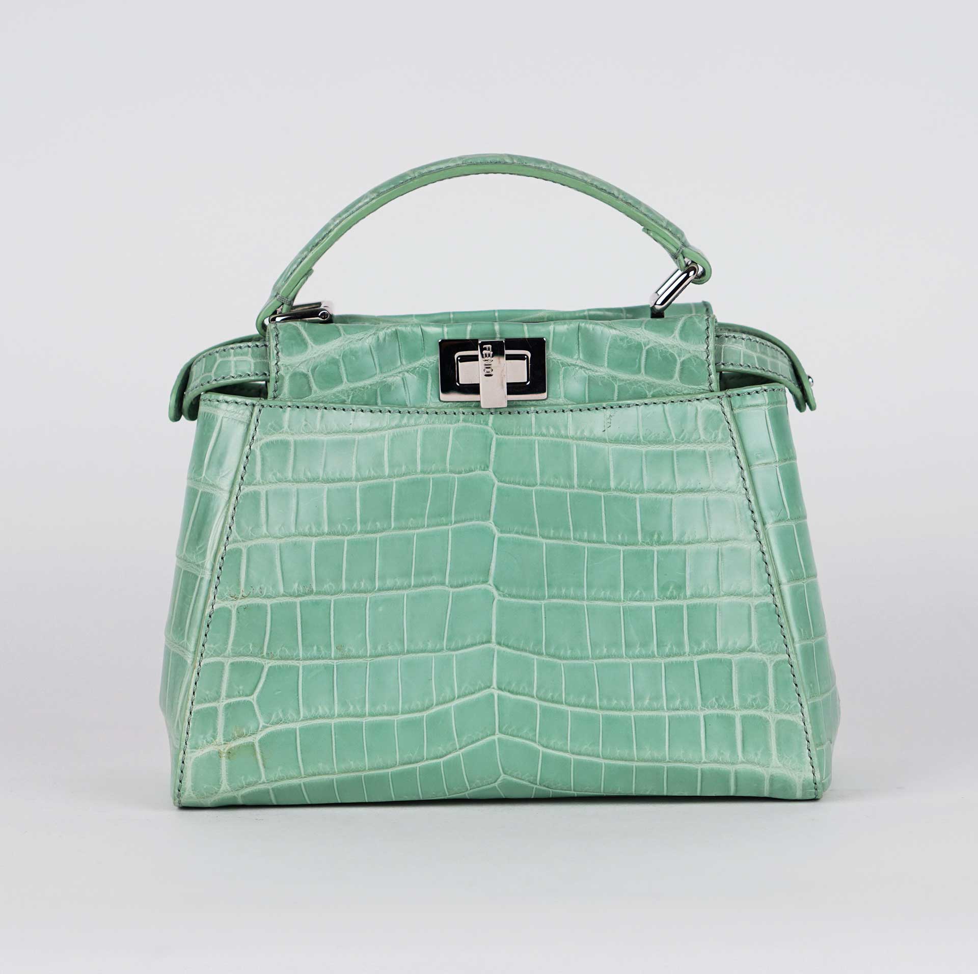 HENKELTASCHE - MINI PEEKABOO MINT 