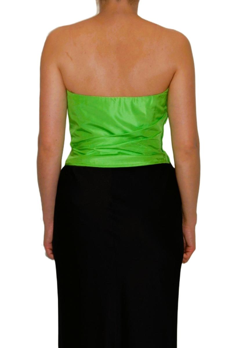 SHIRTS - UNGARO BUSTIER SEIDENTOP GRÜN