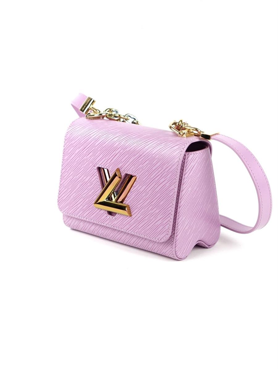 UMHÄNGETASCHE - LOUIS VUITTON TWIST PM LILA