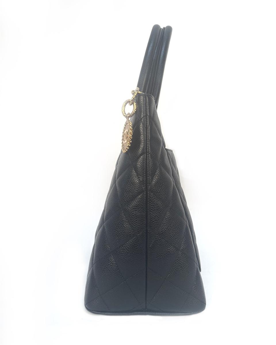 TOTE BAGS - CHANEL RE-RELEASE MEDALLION BLACK