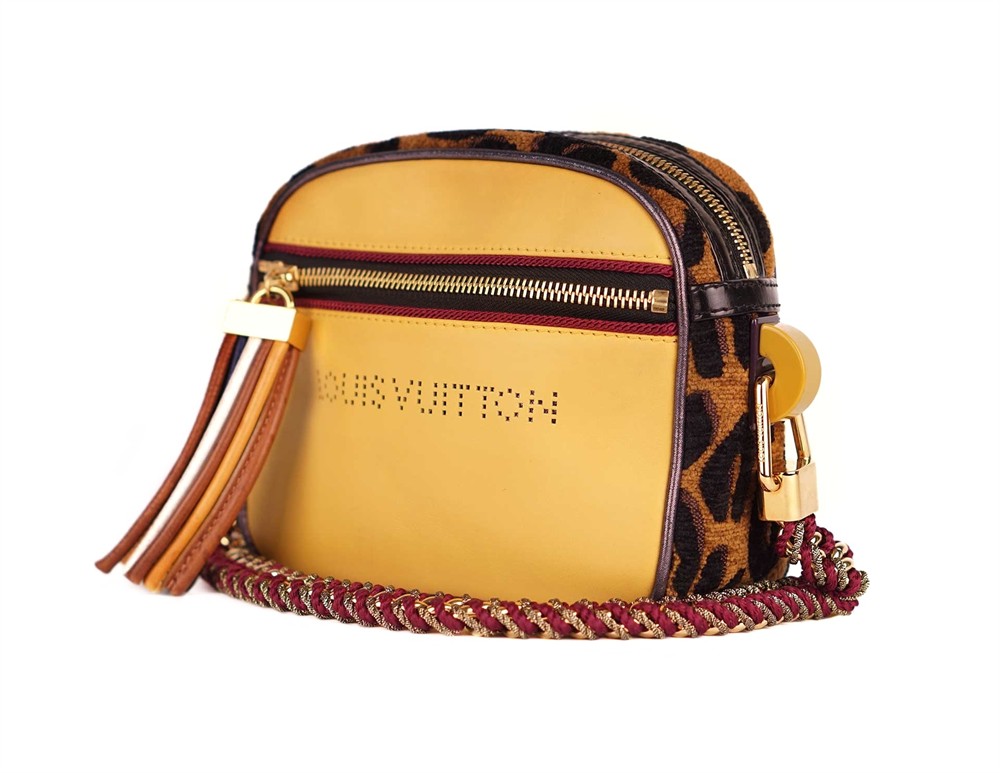 UMHÄNGETASCHE - LOUIS VUITTON FLIGHT SAVANE GELB