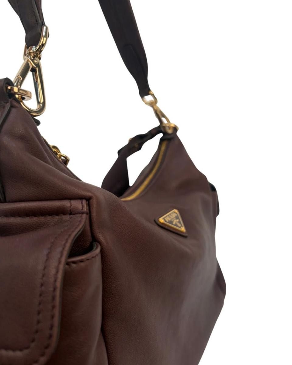 CROSSBODY & SHOULDERBAGS - PRADA EXPLORE BROWN