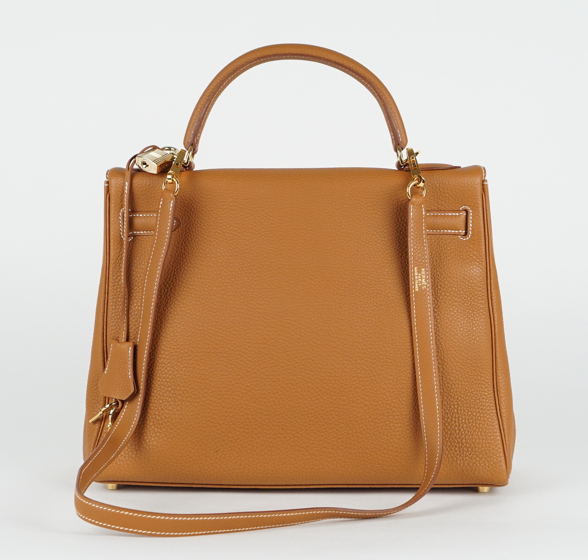 HENKELTASCHE - HERMÈS KELLY 32 BRAUN