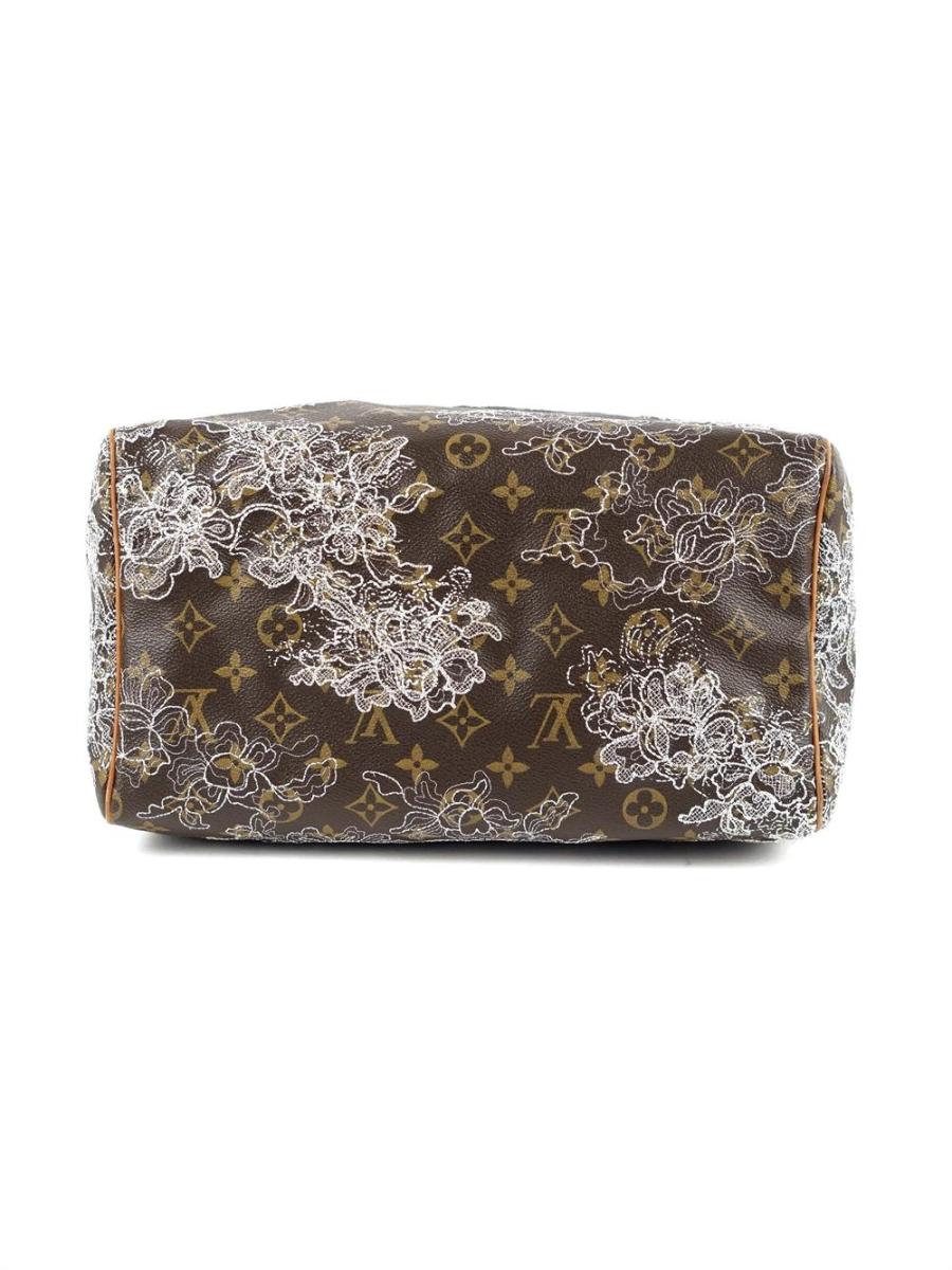 HENKELTASCHE - LOUIS VUITTON SPEEDY 30  DANTELLE