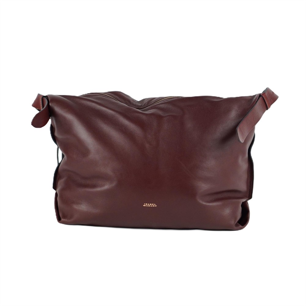 UMHÄNGE- & SCHULTERTASCHEN - ISABEL MARANT LEYDEN BURGUNDY