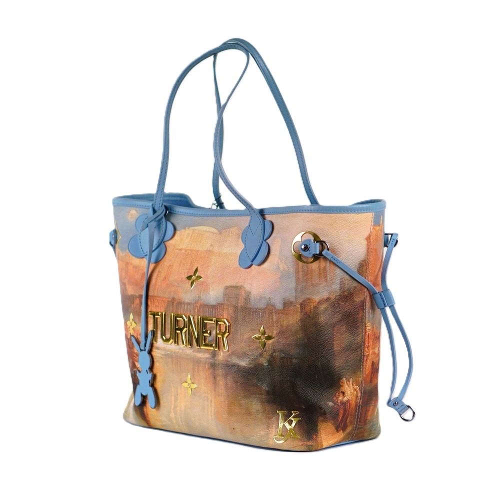 SHOPPER  - LOUIS VUITTON JEFF KOONS NEVERFULL MM TURNER