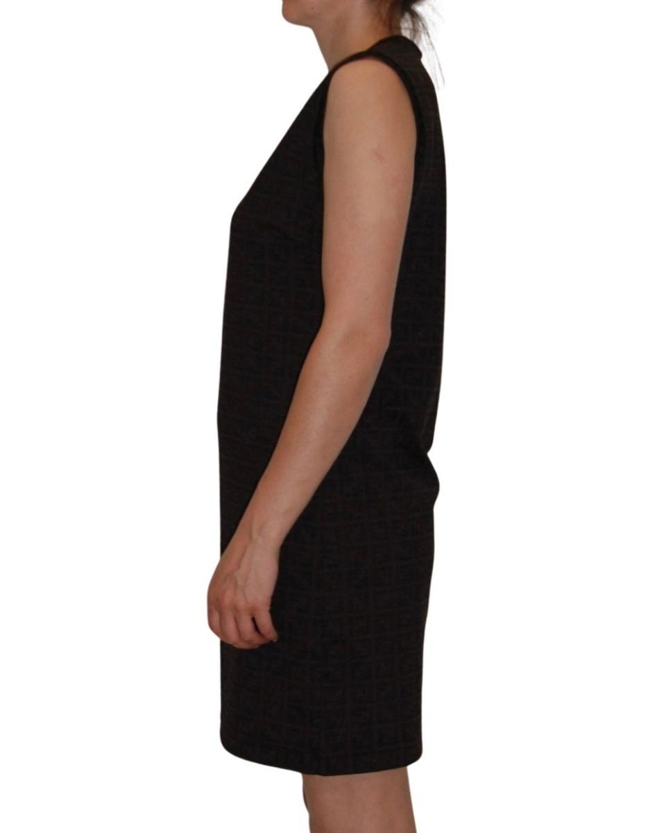 KLEIDER - FENDI FF MONOGRAM KLEID BRAUN