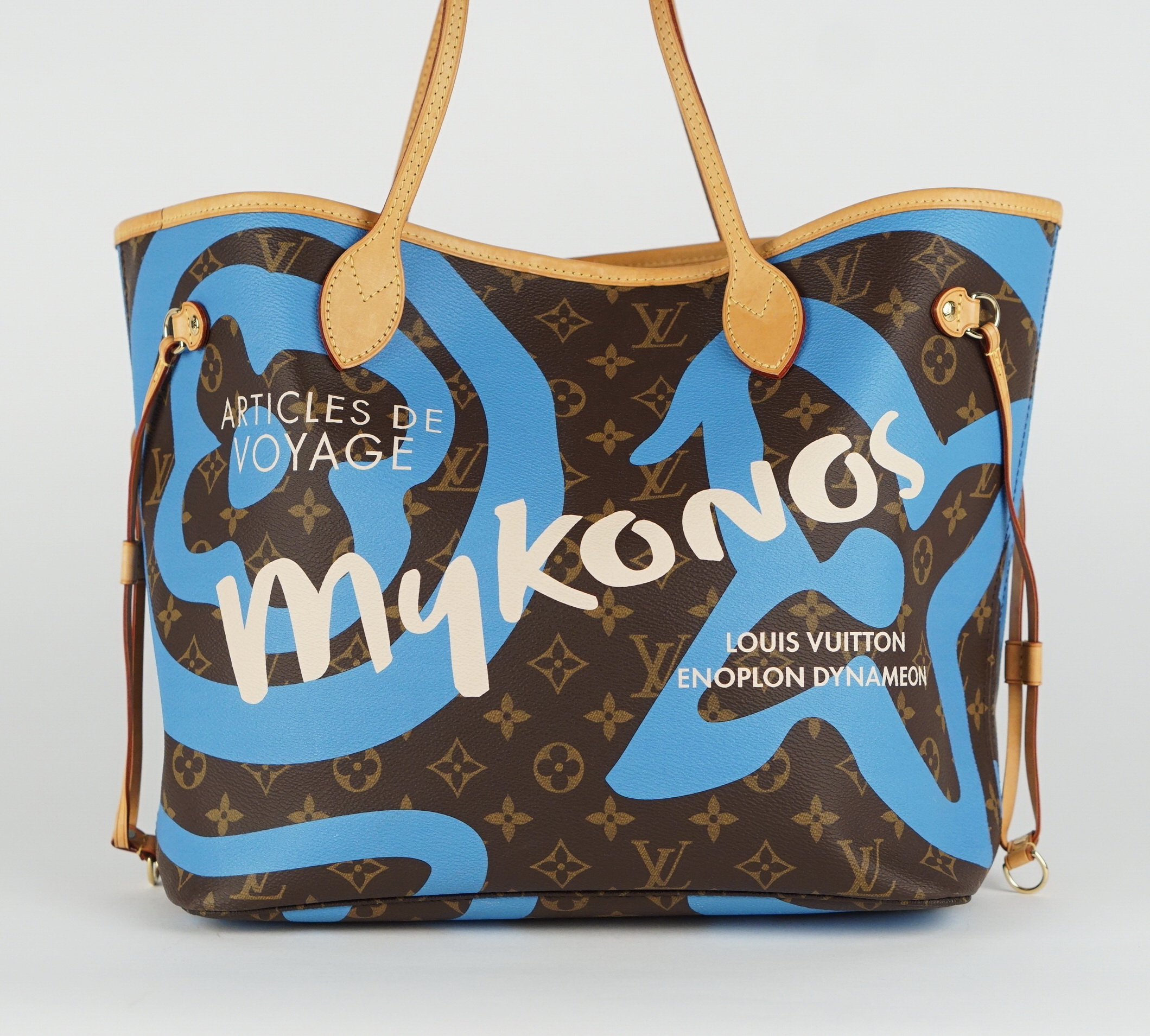 Monogram Tahitienne Mykonos Neverfull MM With Pouch