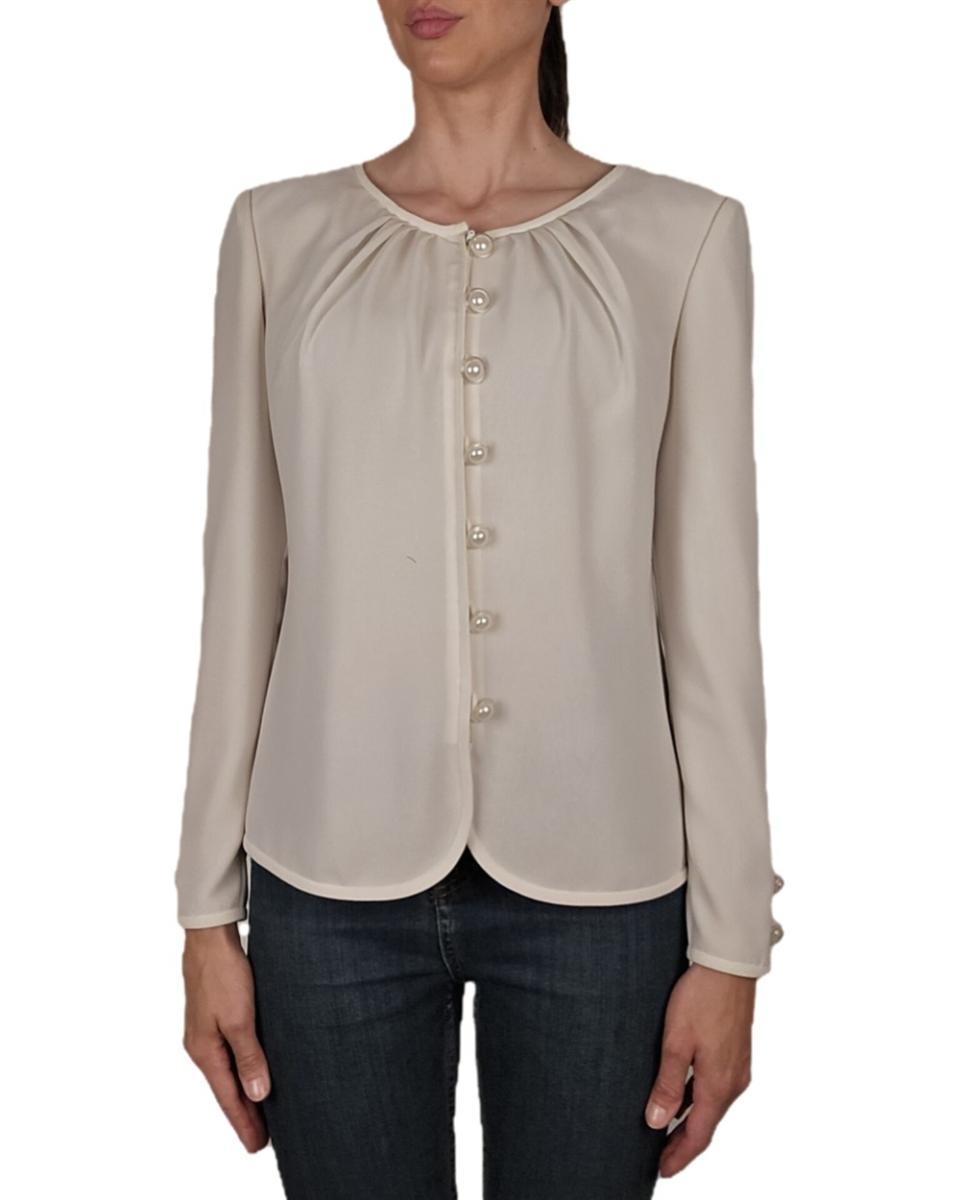 BLAZER - VALENTINO NIGHT KURZER ABENDBOLERO BEIGE