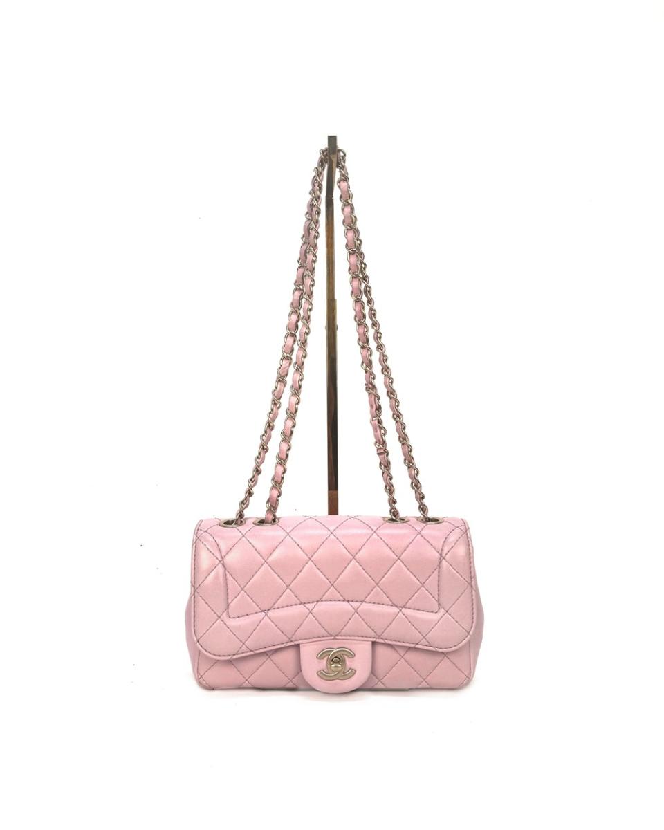 CROSSBODY & SHOULDERBAGS - CHANEL MINI MADEMOISELLE CHIC FLAP PINK