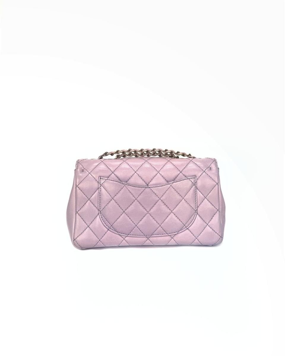 UMHÄNGE- & SCHULTERTASCHEN - CHANEL MINI MADEMOISELLE CHIC FLAP PINK