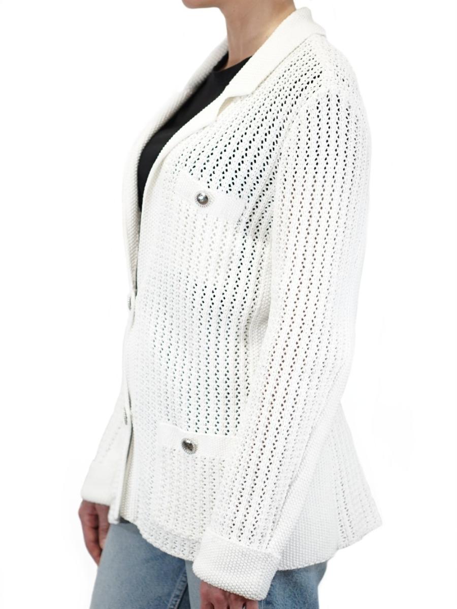 CARDIGAN - CHANEL LA PAUSA 2019 WHITE