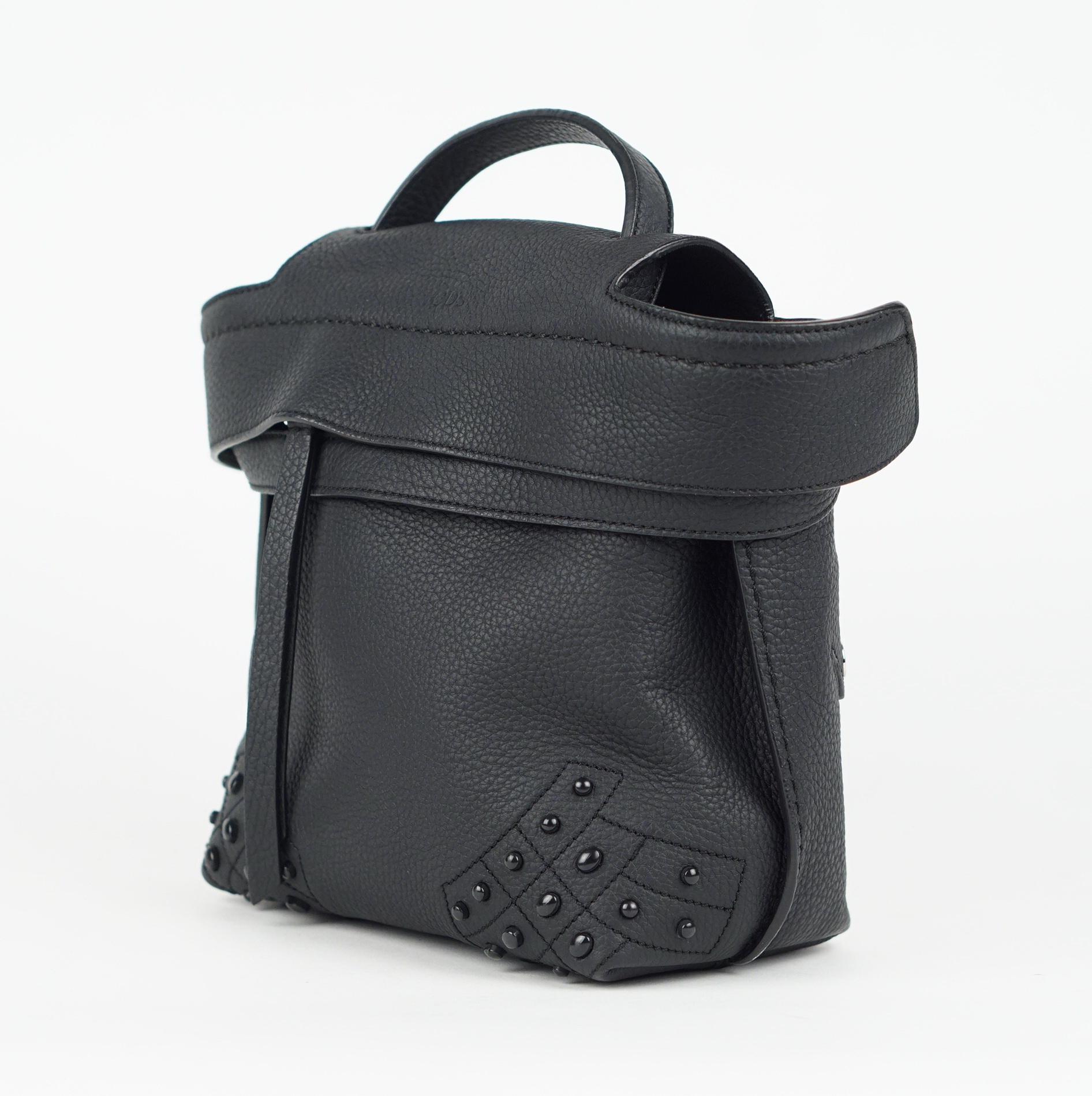 Black Wave Shoulder Bag