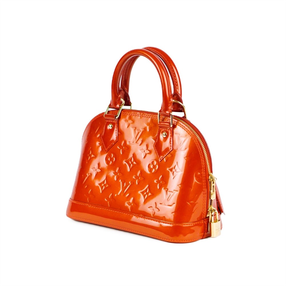 HANDTASCHE - LOUIS VUITTON ALMA BB VERNIS MONOGRAM