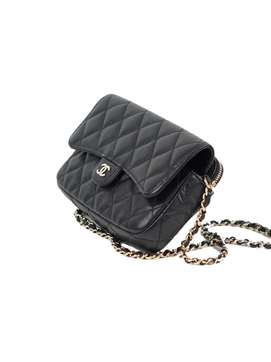 UMHÄNGETASCHE - CHANEL WITH CHAIN PHONE HOLDER