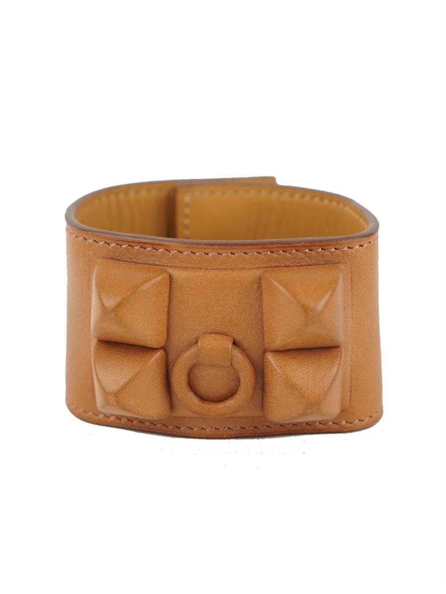 ARMBAND - HERMÈS COLLIER DE CHIEN LEDER GRÖSSE S