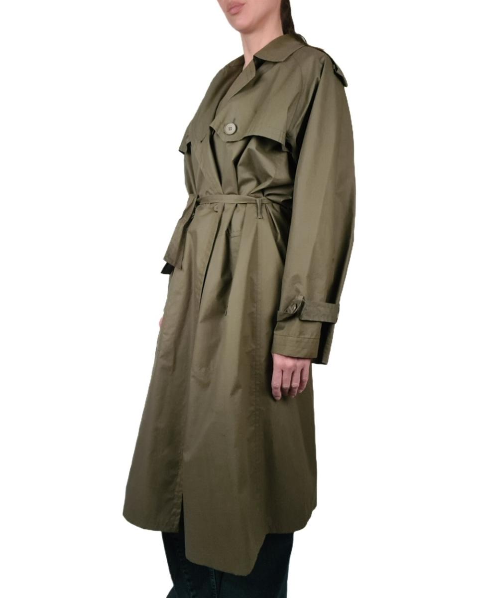 MÄNTEL - SAINT LAURENT TRENCH MANTEL GRÜN