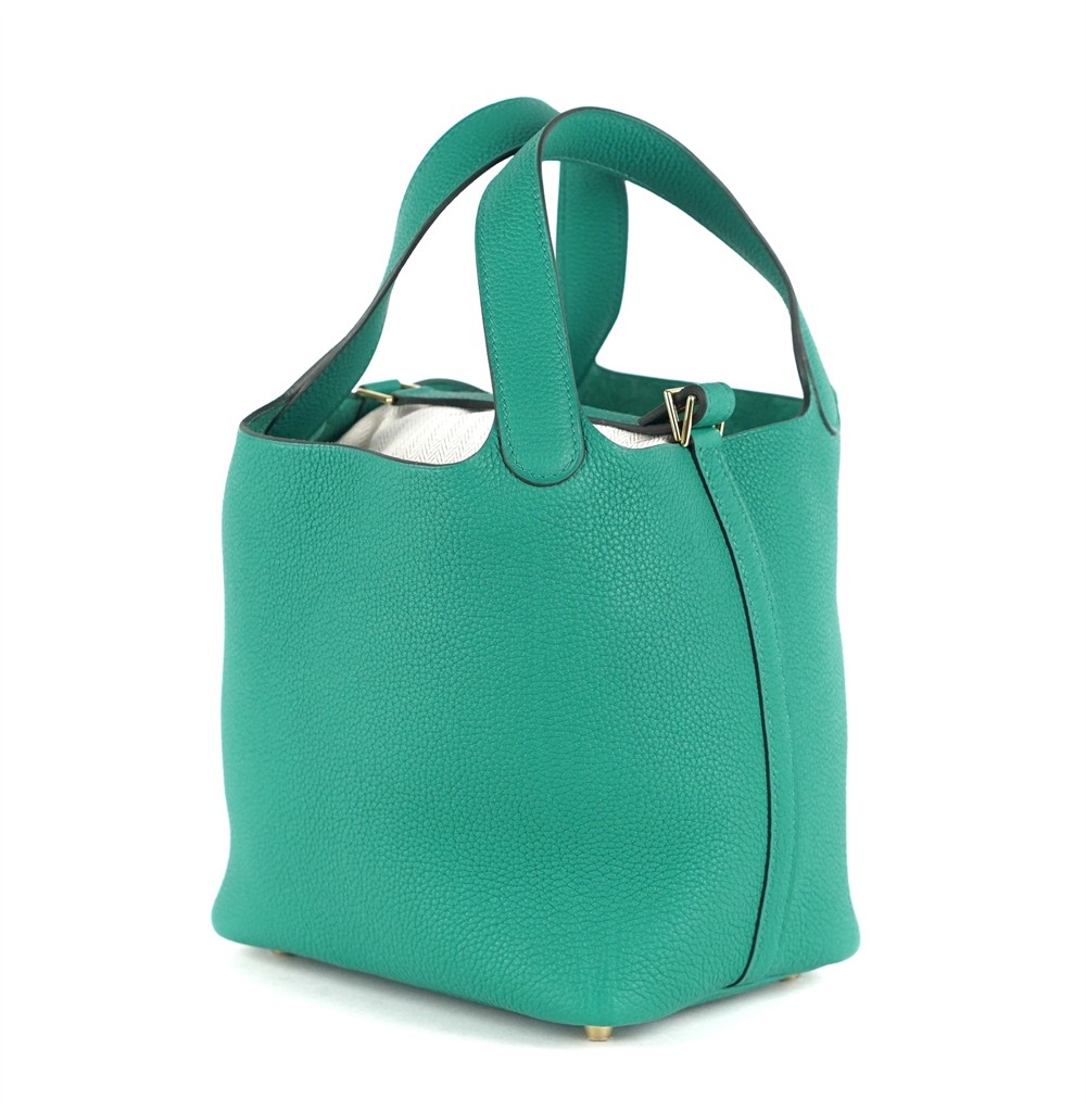 HENKELTASCHE - HERMÈS PICOTIN LOCK 18 EPSOM GHW 2022