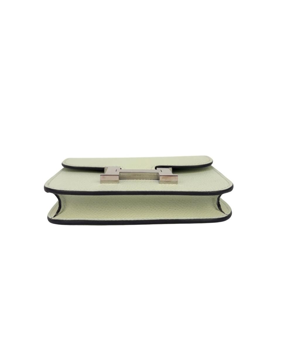 BAUCHTASCHEN - HERMES CONSTANCE SLIM WALLET VERT FIZZ