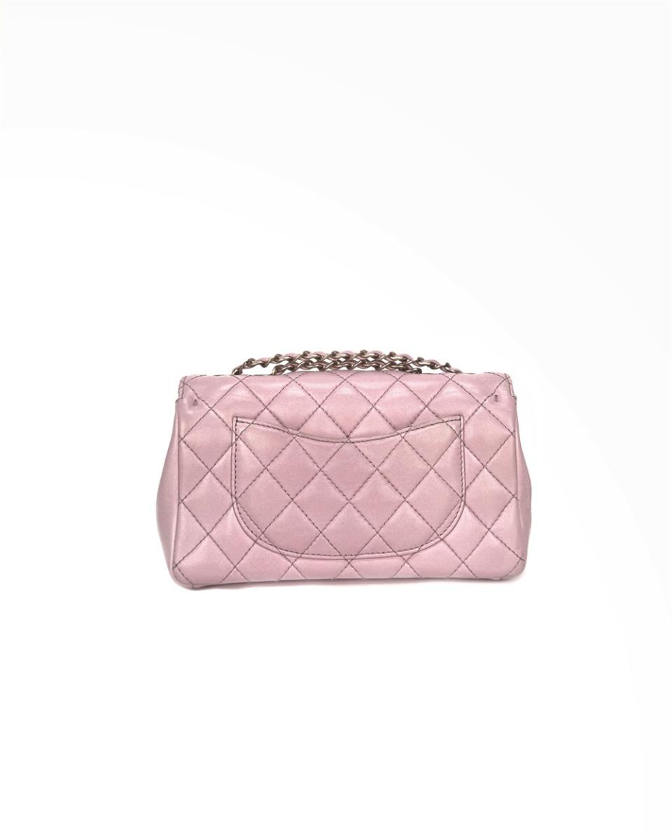 UMHÄNGE- & SCHULTERTASCHEN - CHANEL MINI MADEMOISELLE CHIC FLAP PINK