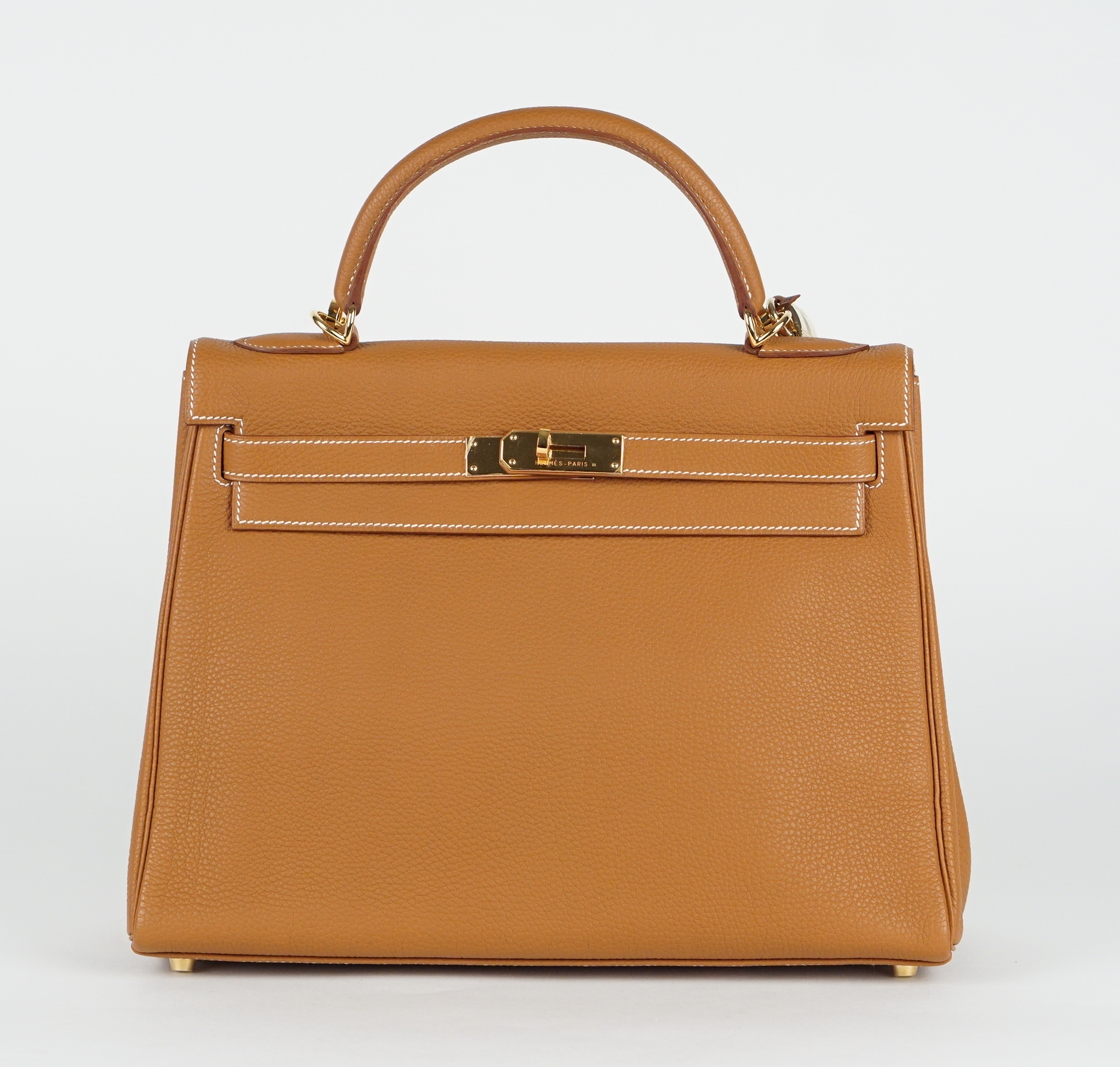 HENKELTASCHE - HERMÈS KELLY 32 BRAUN