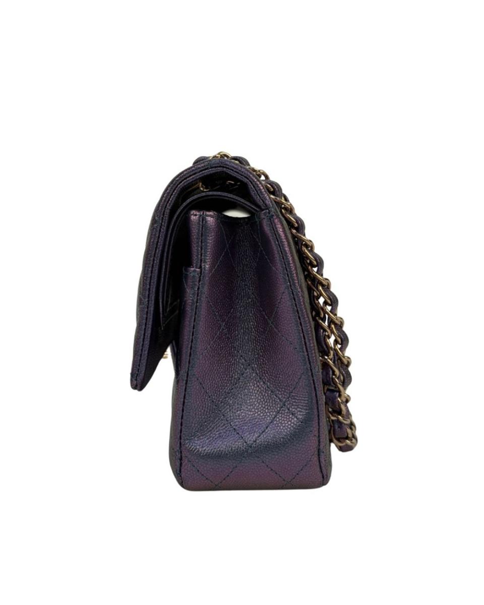 UMHÄNGE- & SCHULTERTASCHEN - CHANEL IRIDESCENT CAVIAR DOUBLE FLAP