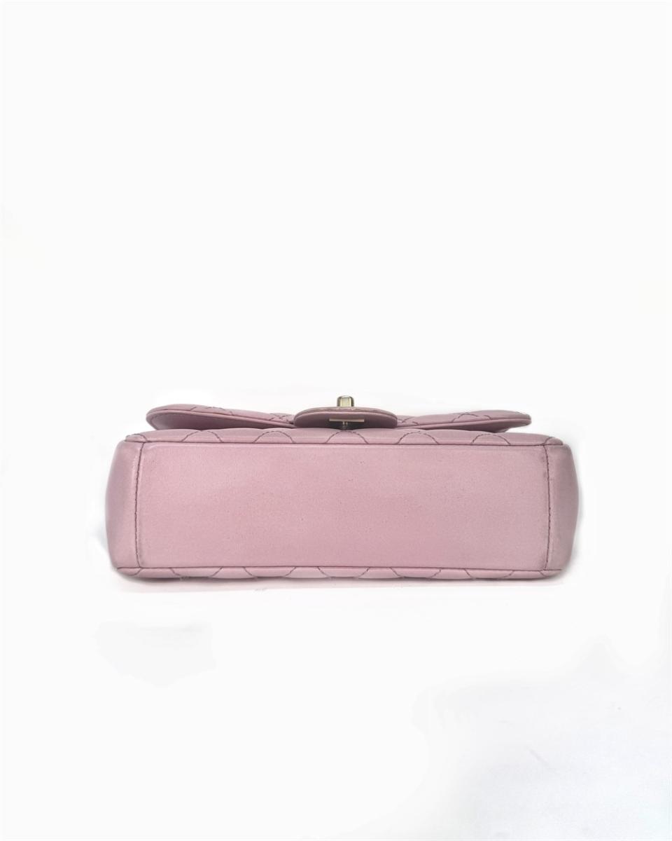 UMHÄNGE- & SCHULTERTASCHEN - CHANEL MINI MADEMOISELLE CHIC FLAP PINK