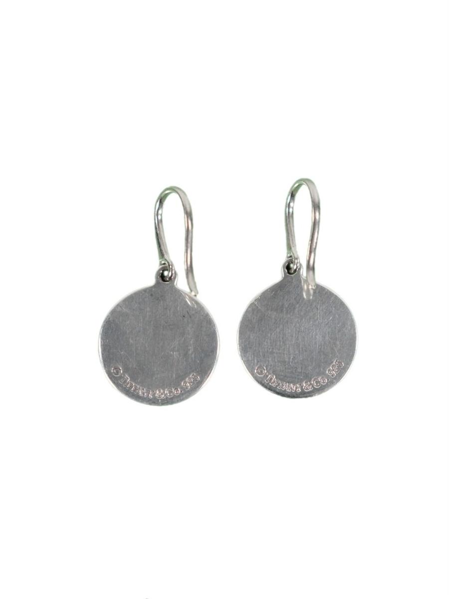 OHRRINGE - TIFFANY & CO. SILBER 925 ROUND TAG DROP