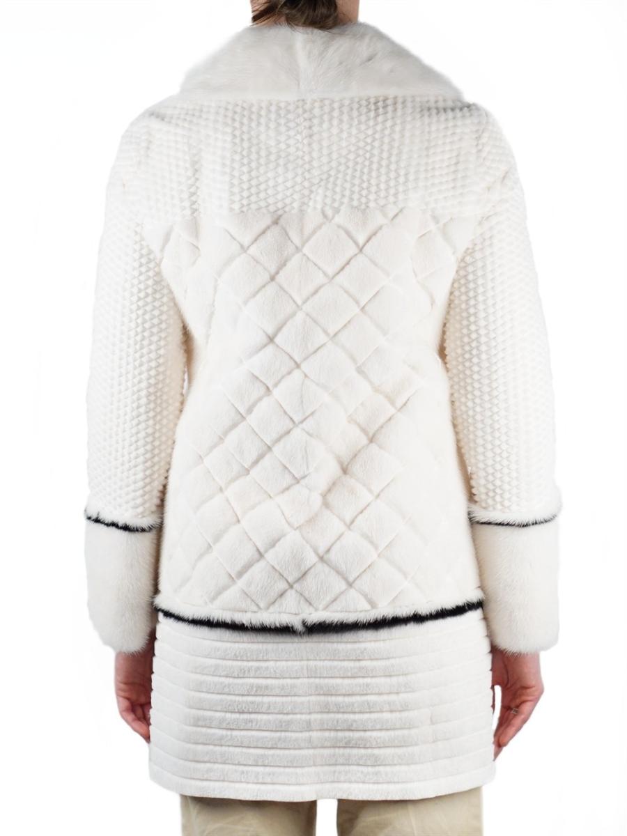 FUR COAT - FENDI MINK WHITE