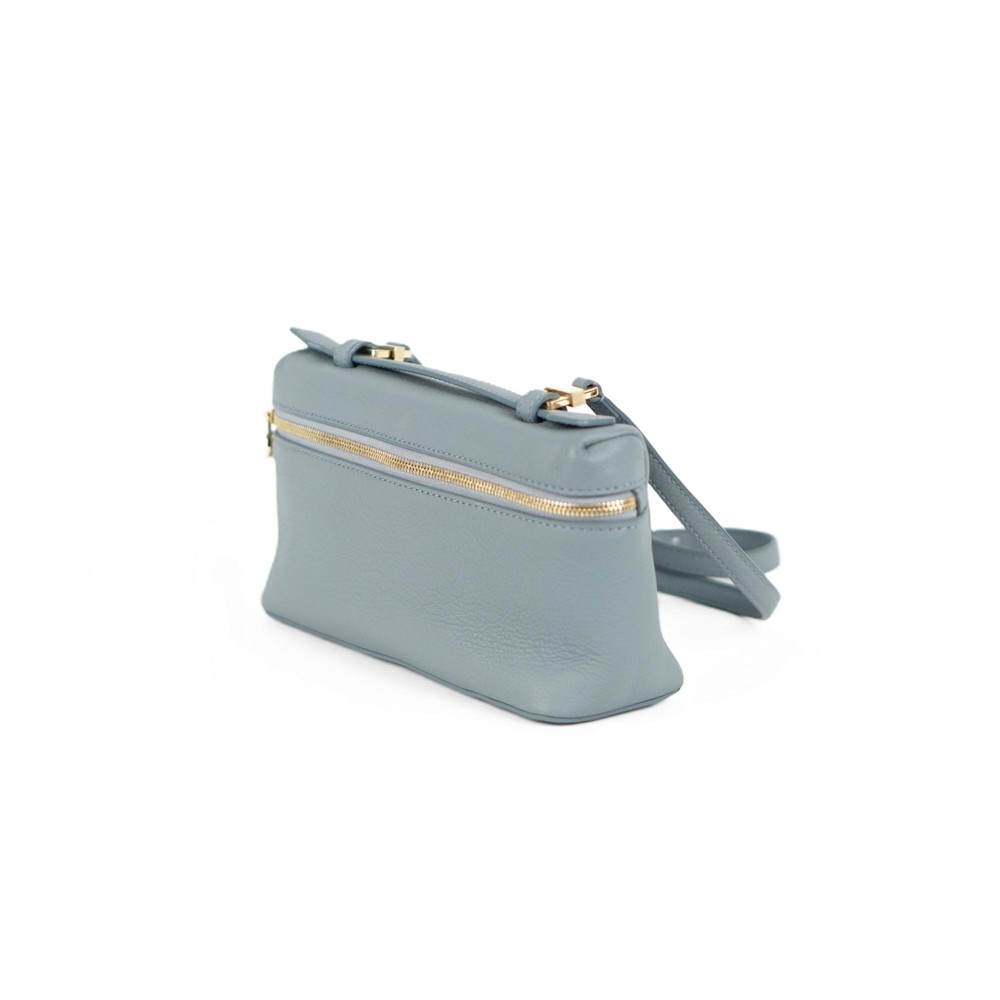 UMHÄNGETASCHE - LORO PIANA EXTRA POCKET L19 BLAU