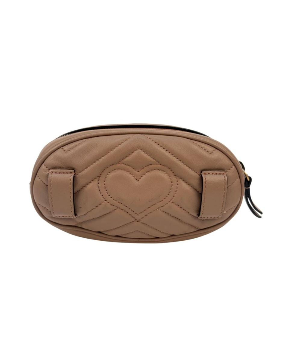 BAUCHTASCHEN - GUCCI GG MARMONT NUDE