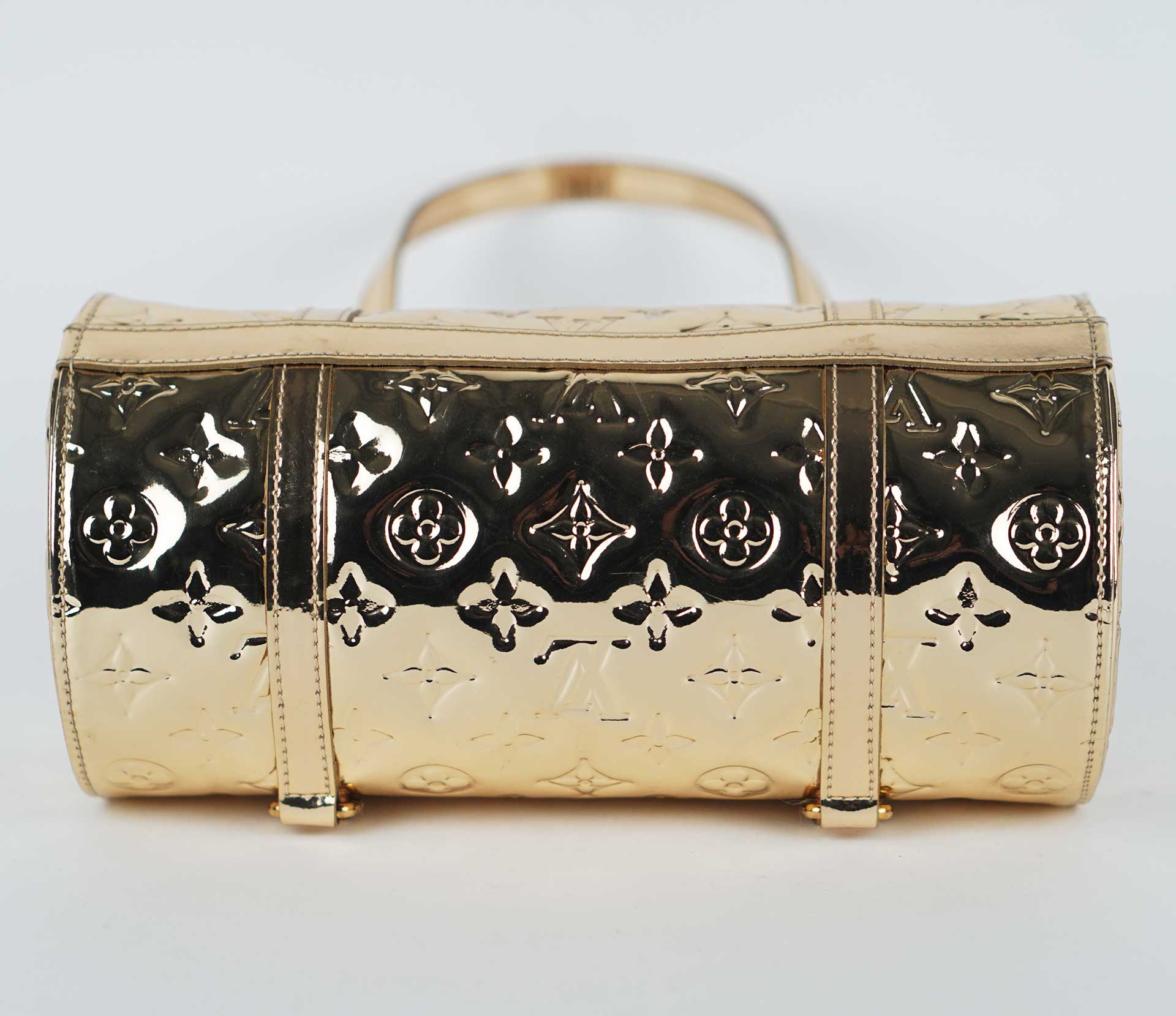 Louis Vuitton Papillon Handbag Purse Monogram Miroir Argent M95269
