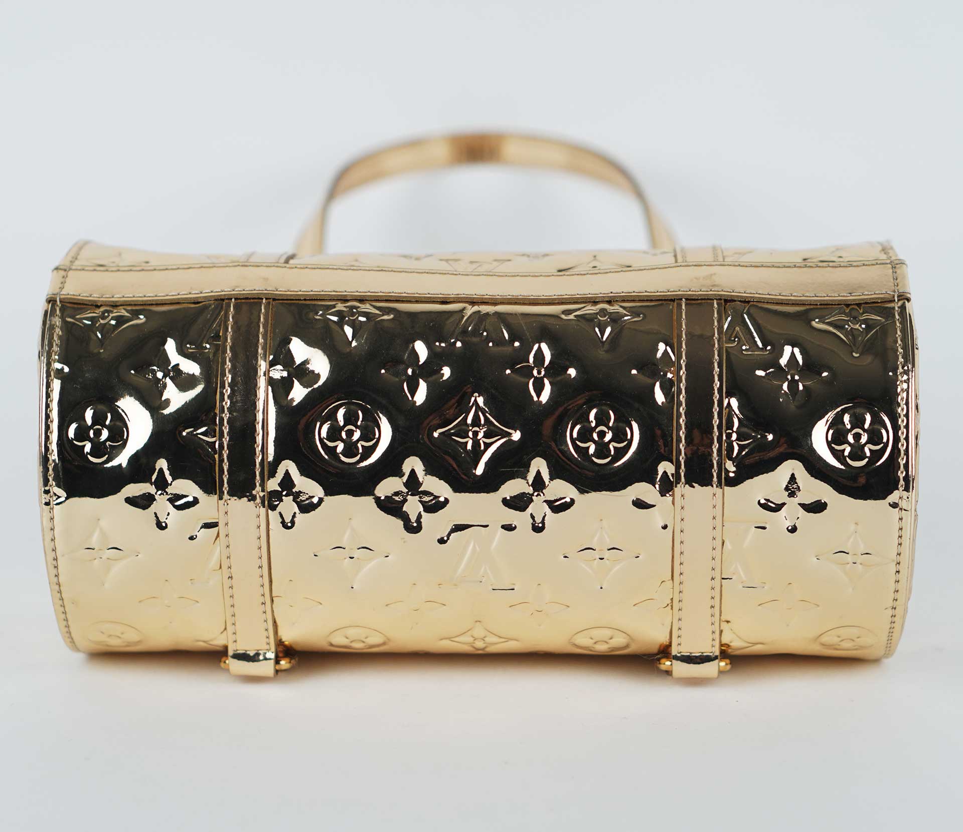 Gold Monogram Miroir Papillon Bag 