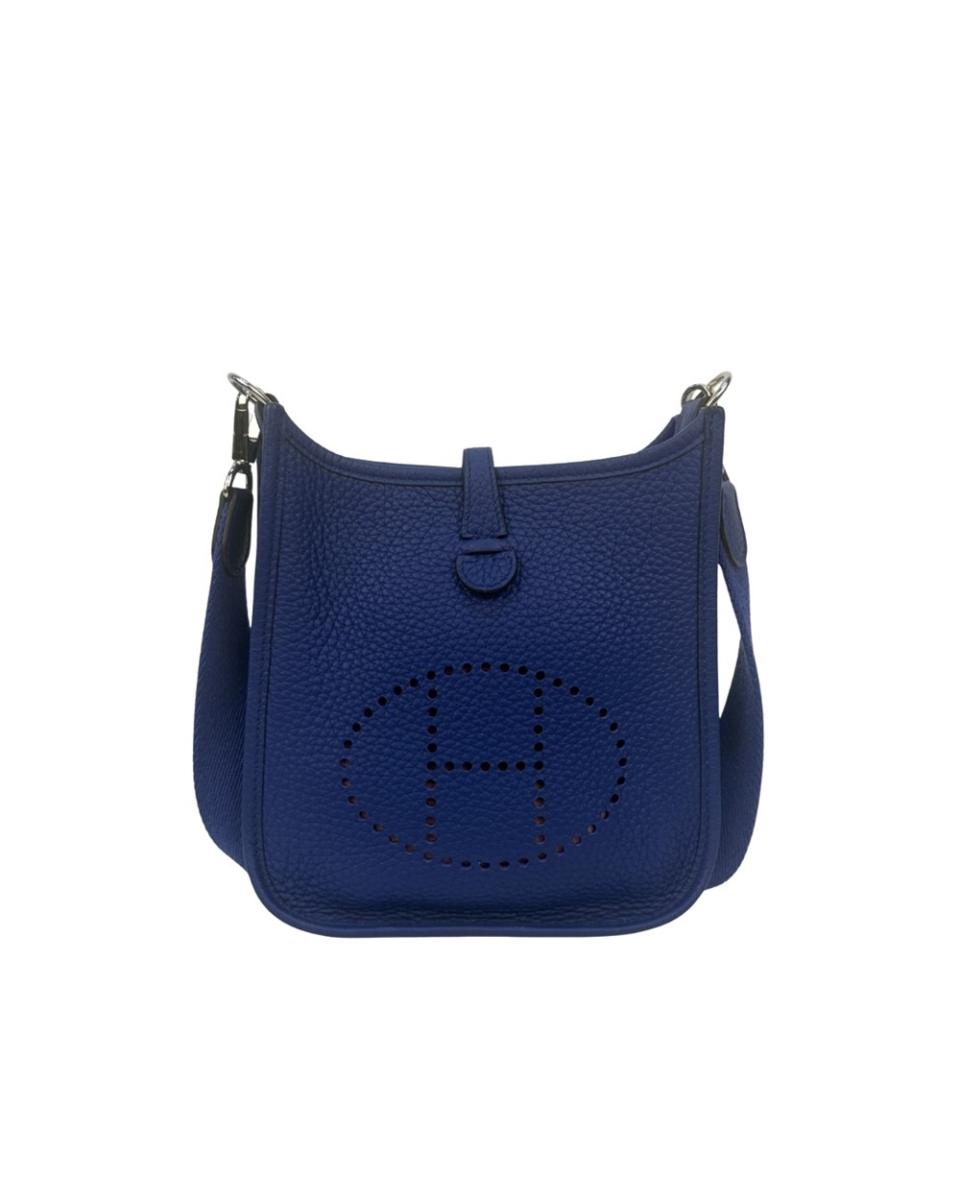 UMHÄNGE- & SCHULTERTASCHEN - HERMES EVELYNE 16 BLEU ROYAL