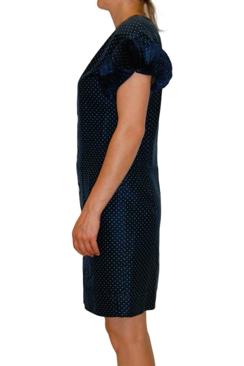 KLEIDER - VALENTINO BOUTIQUE POLKA DOT KLEID BLAU
