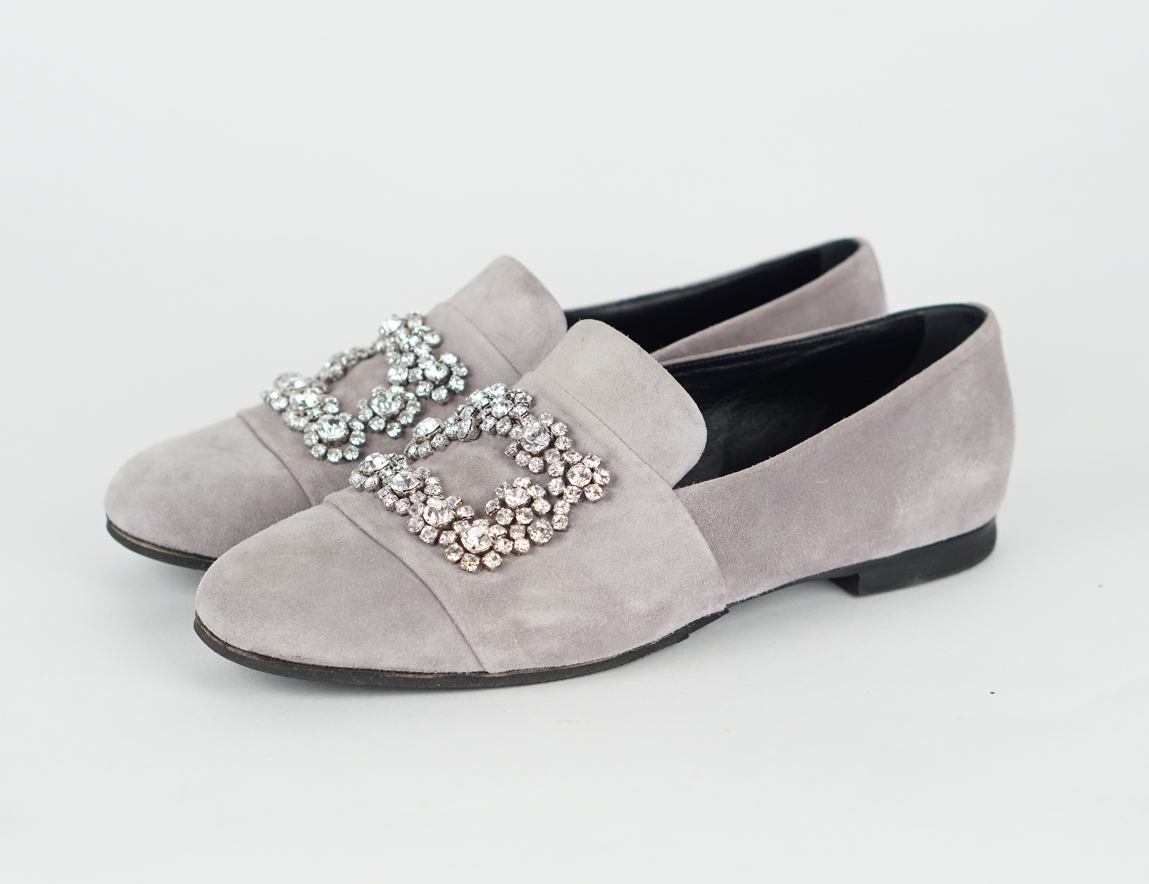 LOAFER - WILDLEDER GRAU