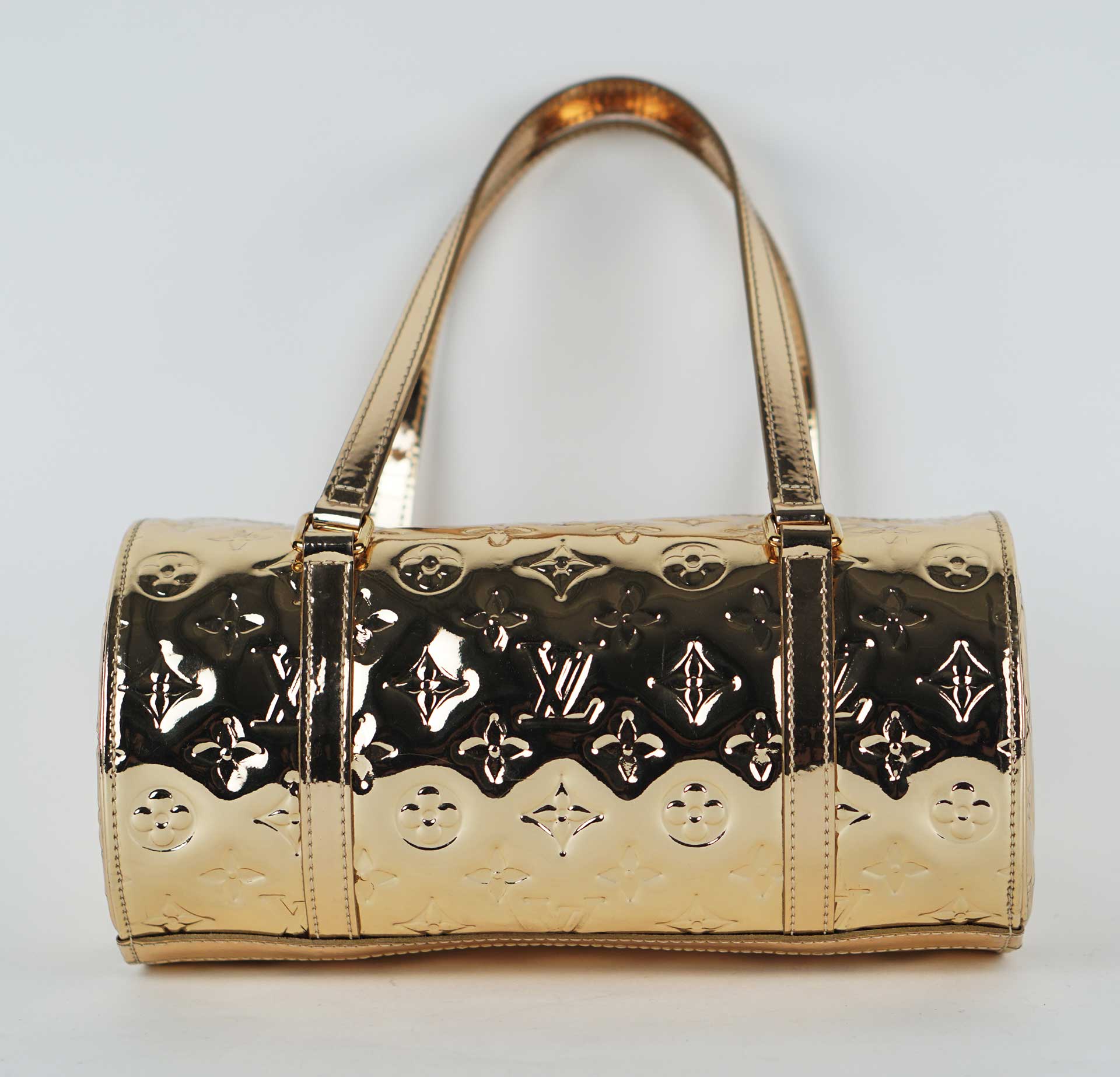 Louis Vuitton Limited Edition Gold Monogram Miroir Papillon Bag