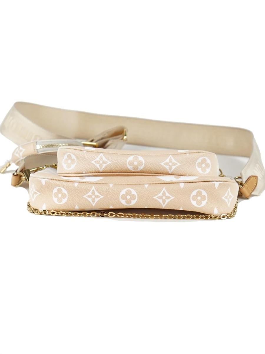 UMHÄNGETASCHE - LOUIS VUITTON POCHETTE FARBVERLAUF PASSTELL MONOGRAM