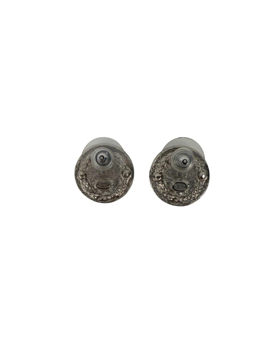 EARRINGS - CHANEL CC PEARLS WITH RHINESTONES