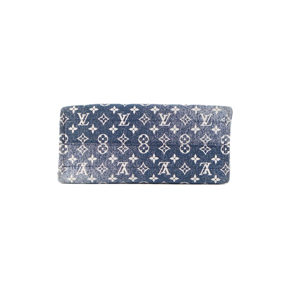 HENKELTASCHEN - LOUIS VUITTON ONTHEGO MM TOTE BAG DENIM MONOGRAM