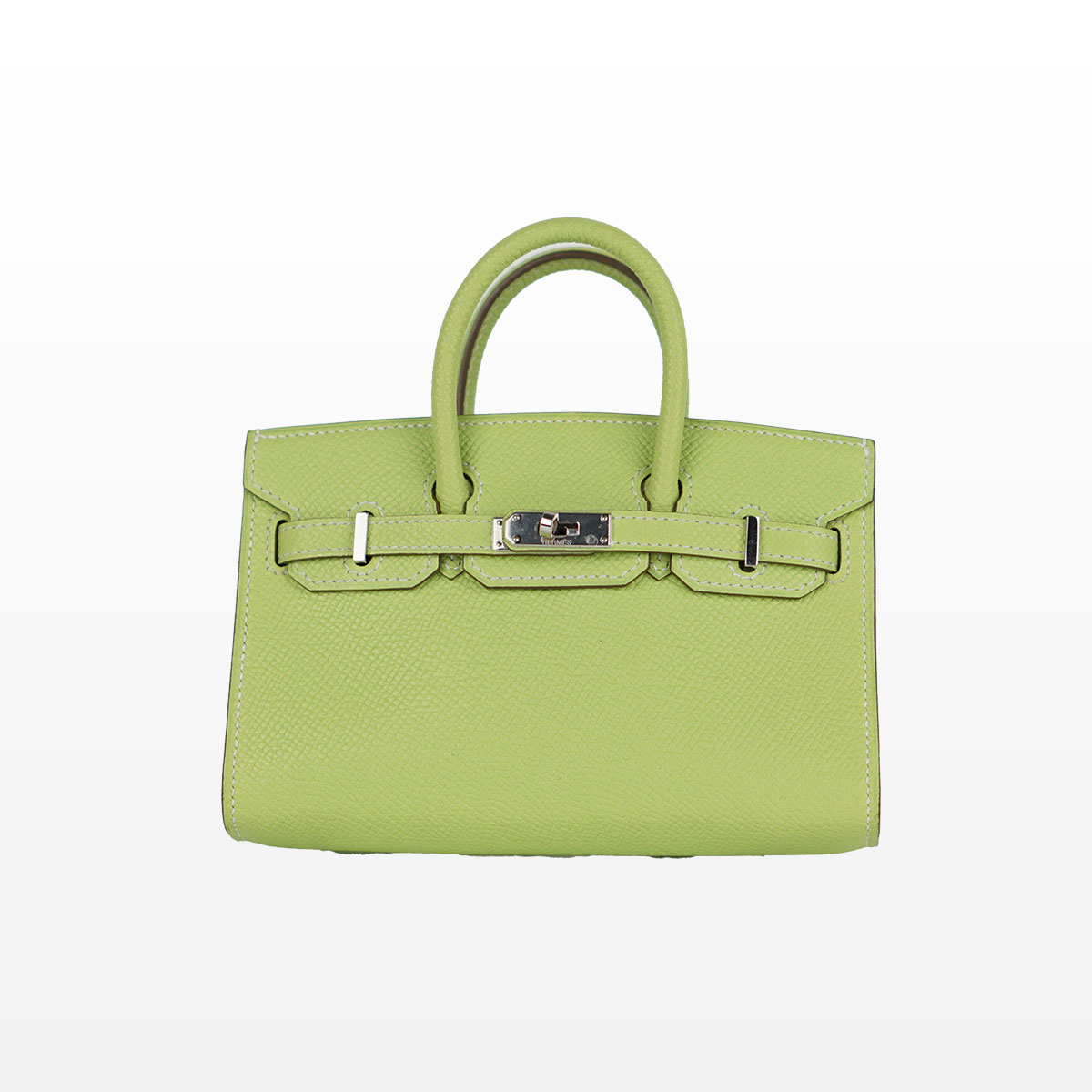 HENKELTASCHE - HERMÈS BIRKIN 15 MICRO KIWI