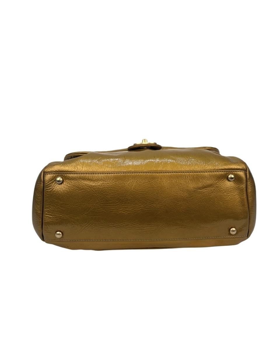 CROSSBODY & SHOULDERBAGS - CHANEL LUXE LIGNE FLAP BAG GOLD