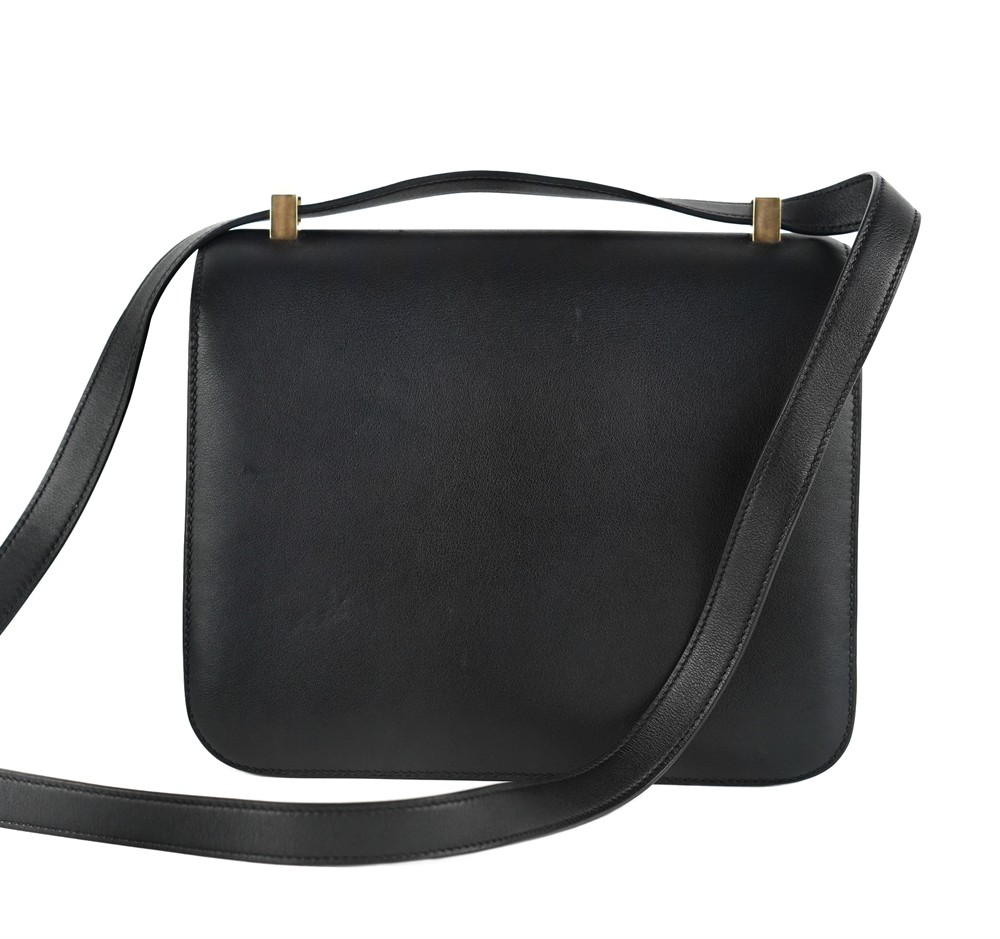 UMHÄNGETASCHE - HERMÈS CONSTANCE 24 NOIR