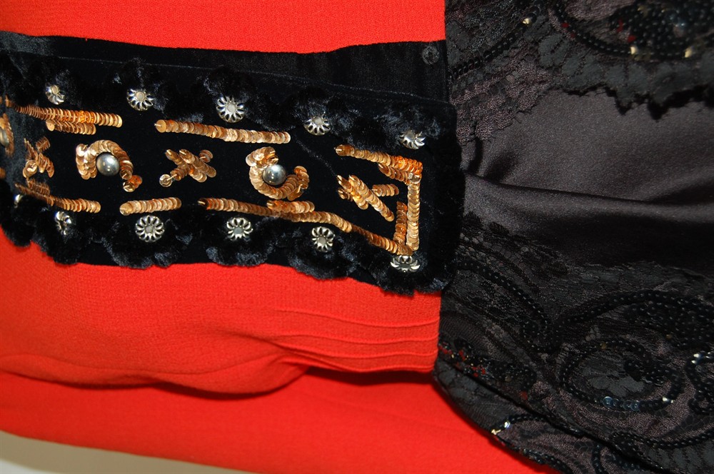 BLAZER - CHRISTIAN LACROIX BESETZTER COUTURE STYLE BLAZER