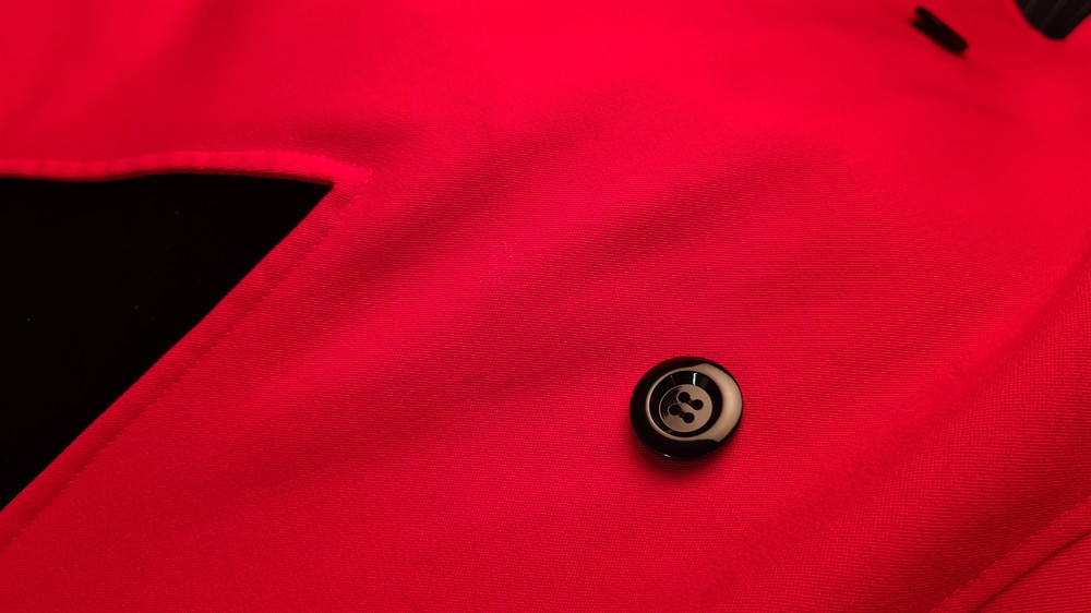 BLAZER - VALENTINO BOUTIQUE BLAZER ROT SCHWARZ