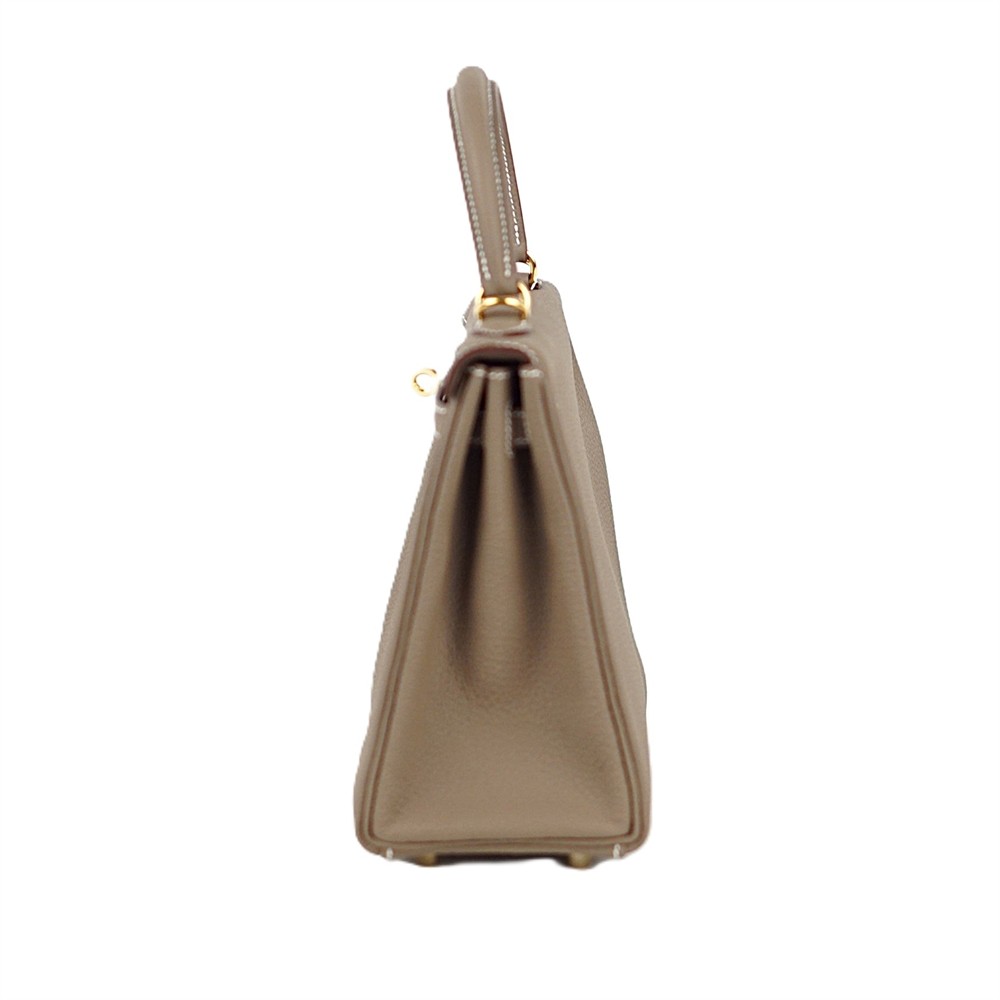 HENKELTASCHE - HERMÈS KELLY 25 TOGO ETAUPE